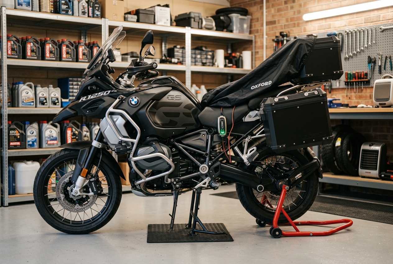Zimowanie motocykla w Białymstoku – poradnik mechanika Orange Garage